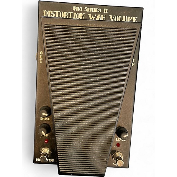 Used Morley Pro Series II Distortion Wah Effect Pedal