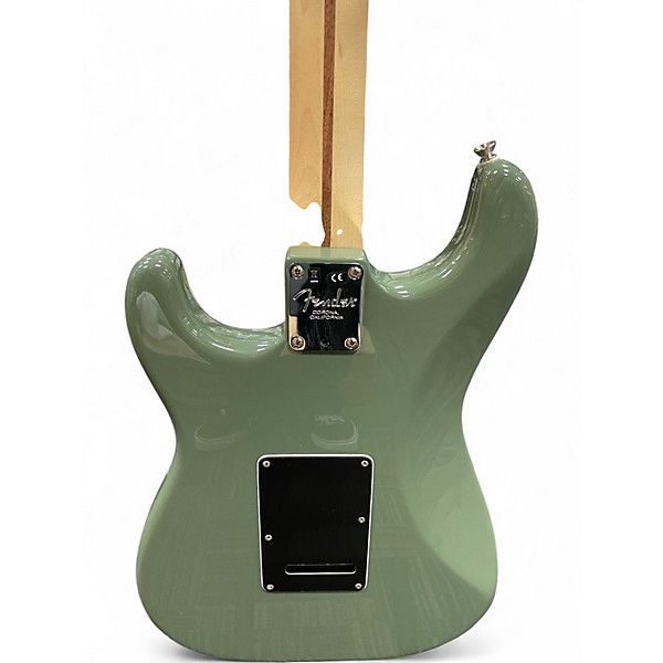 Used Fender American Professional Stratocaster SSS Antique Olive Solid Body Electric Guitar