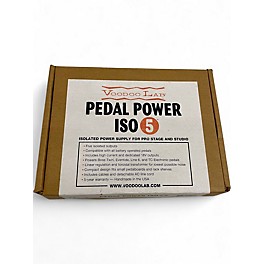 Used Voodoo Lab Pedal Power ISO 5 Power Supply
