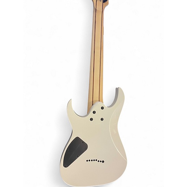 Used Ibanez RG8 8 String White Solid Body Electric Guitar