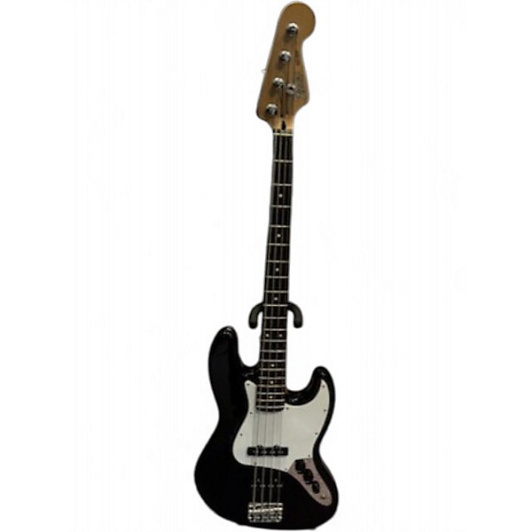 Used Fender Standard Jazz Bass Black Electric Bass Guitar