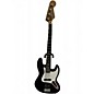 Used Fender Standard Jazz Bass Black Electric Bass Guitar thumbnail