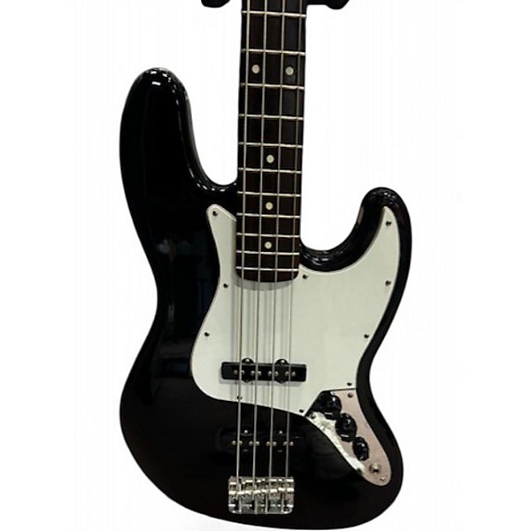 Used Fender Standard Jazz Bass Black Electric Bass Guitar