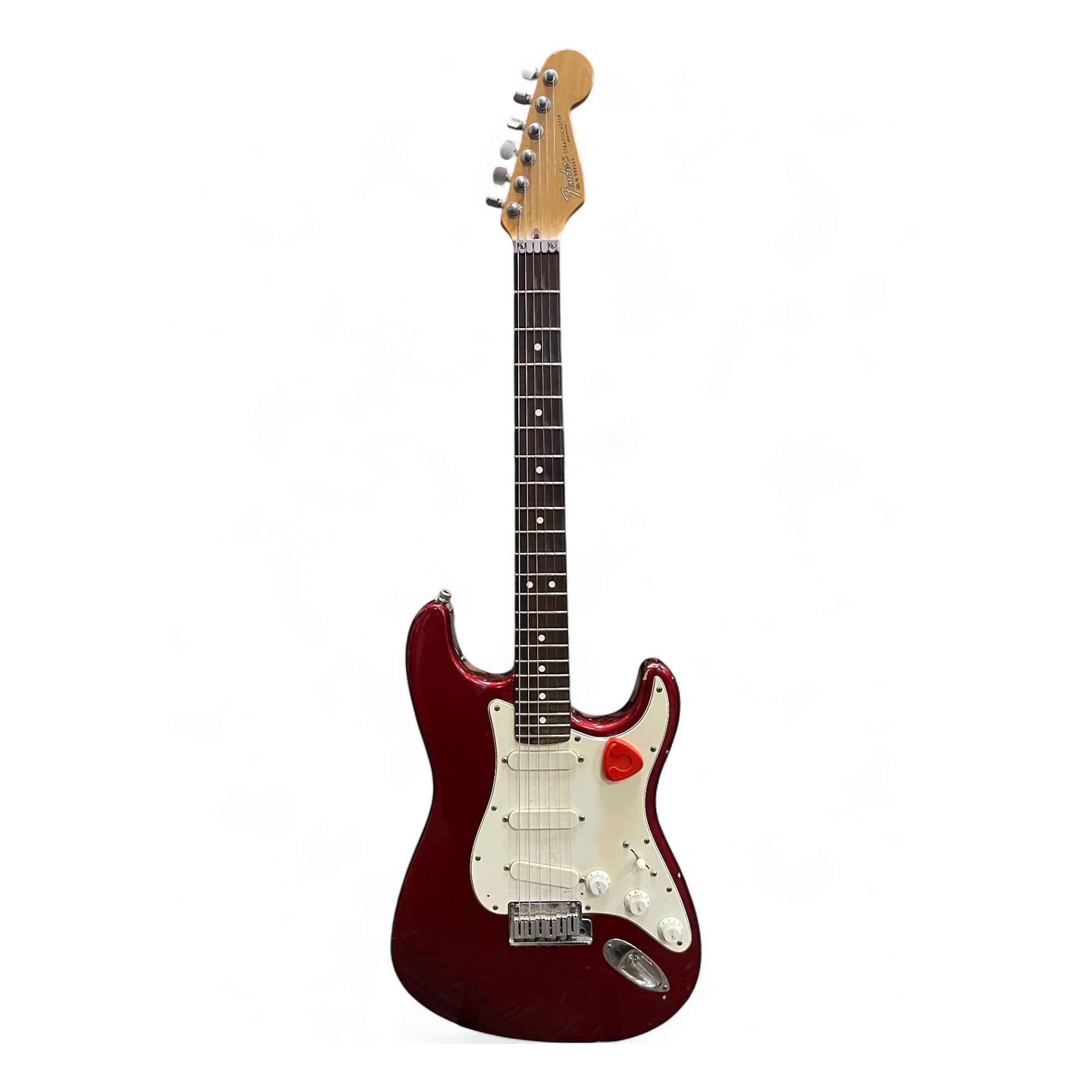 ギター Stratocaster Fender Vintage 1999 Fender Stratocaster Plus Candy Apple Red Solid