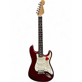 Vintage 1999 Fender Stratocaster Plus Candy Apple Red Solid Body Electric Guitar