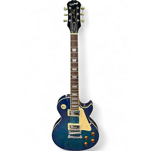 【激レア】美品 Epiphone  LESPAUL STANDARD Blue Epiphone Les Paul Standard Plus Top PRO Blue Burst 2016