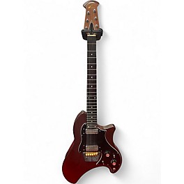 Vintage 1970s Ovation 1256-4 Breadwinner Walnut Solid Body Electric Guitar