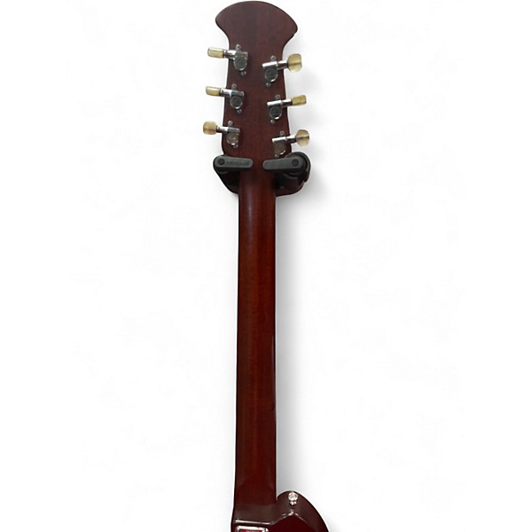 Vintage 1970s Ovation 1256-4 Breadwinner Walnut Solid Body Electric Guitar