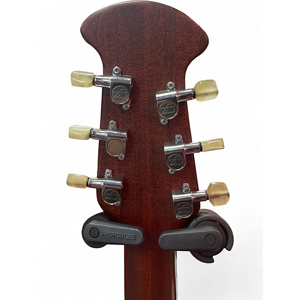 Vintage 1970s Ovation 1256-4 Breadwinner Walnut Solid Body Electric Guitar