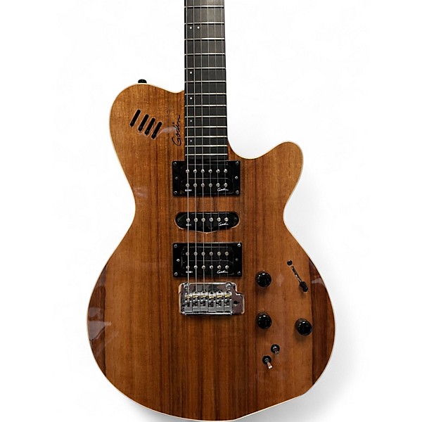Used Godin XTSA HSH 13-Pin Natural Solid Body Electric Guitar