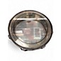 Used Premier 14in CHROME OVER METAL SNARE SILVER Drum