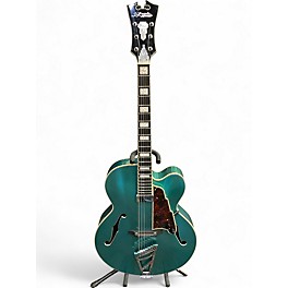 Used D'Angelico DAPEXL10TCT TEAL Hollow Body Electric Guitar
