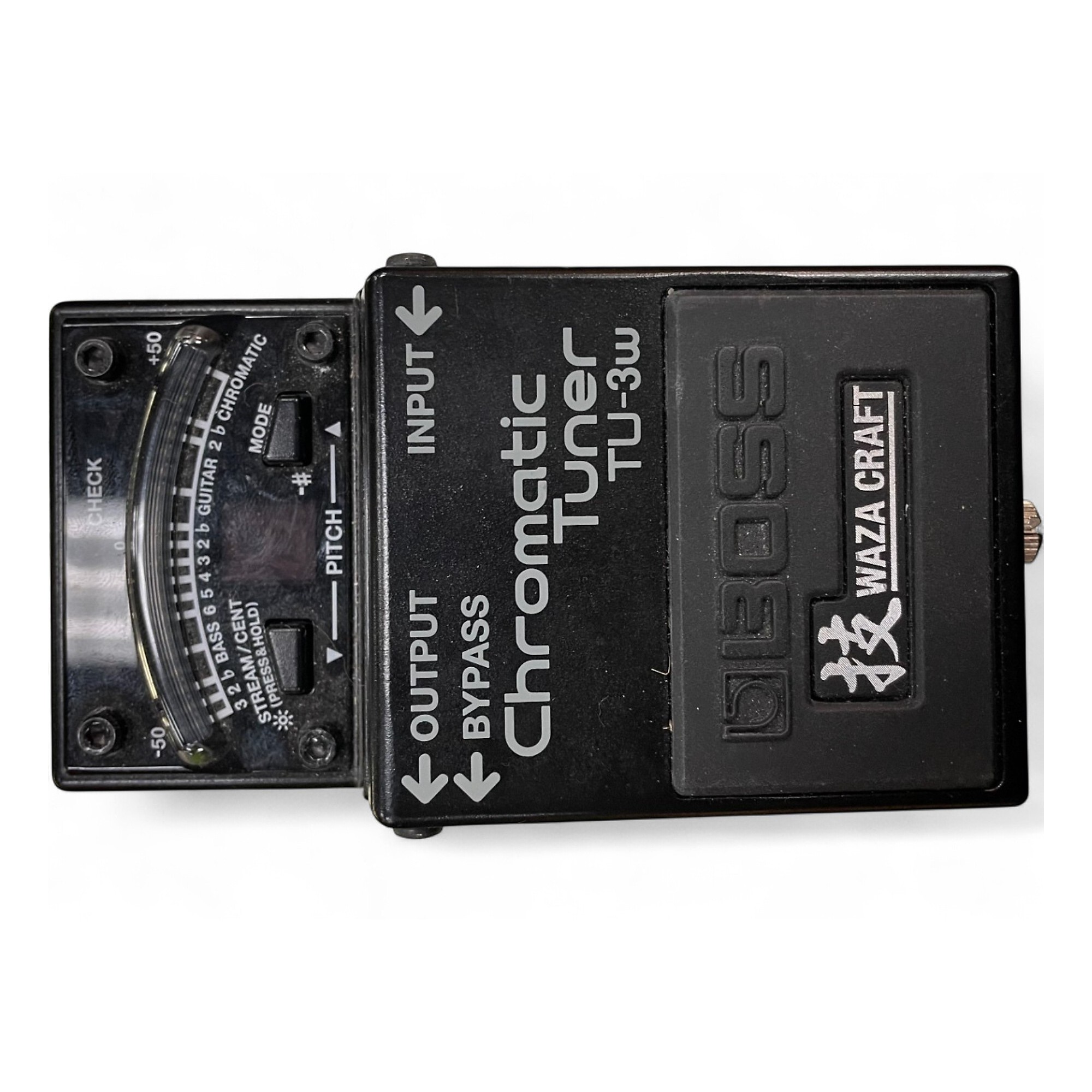 ギター boss tu-3w Amazon.com: Boss TU-3W Waza Craft Chromatic Tuner with