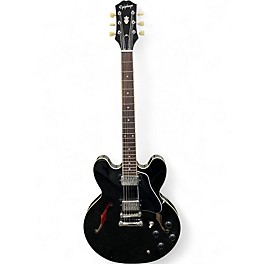 Used Epiphone ES335 IG Black Hollow Body Electric Guitar