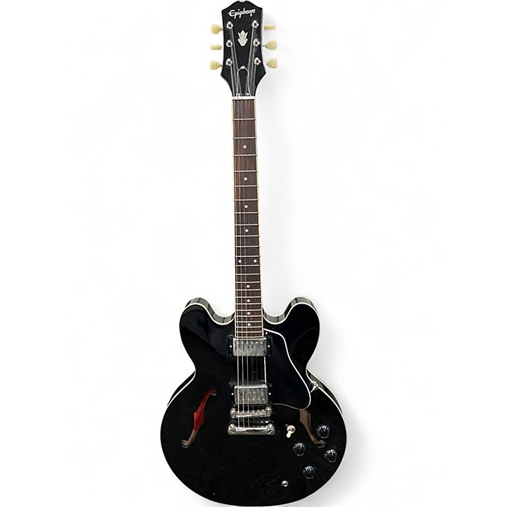 エピフォン　ES335モデル　エボニー （ブラック） Epiphone ES-335 Ebony 2021 – Chicago Music Exchange
