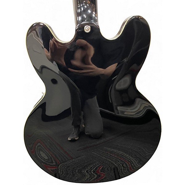Used Epiphone ES335 IG Black Hollow Body Electric Guitar