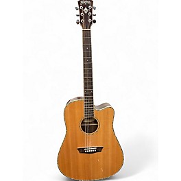 Used Washburn WG27SE Natural Acoustic Electric Guitar