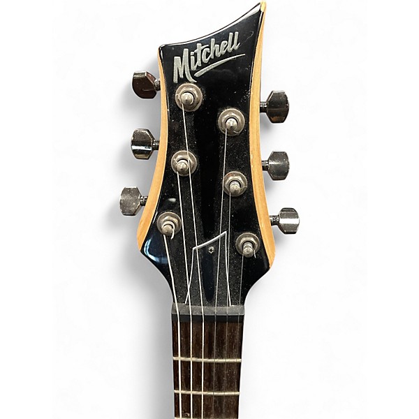 Used Mitchell MD200 Black Solid Body Electric Guitar