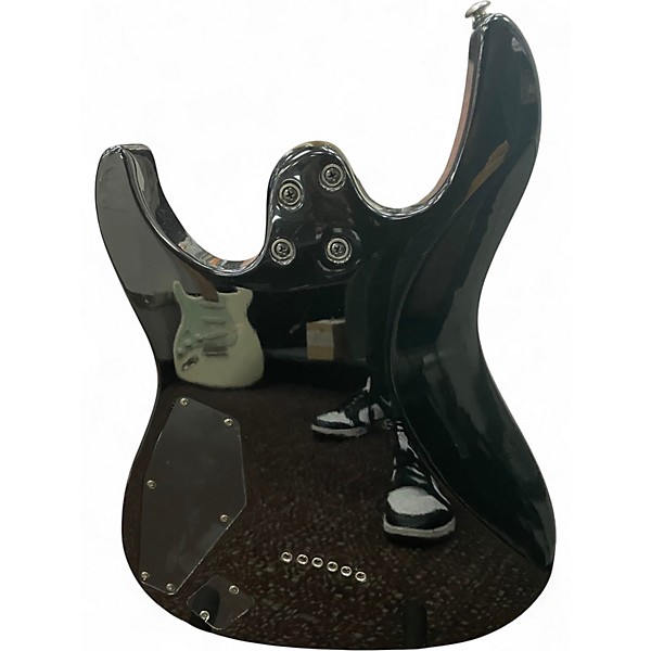 Used Mitchell MD200 Black Solid Body Electric Guitar