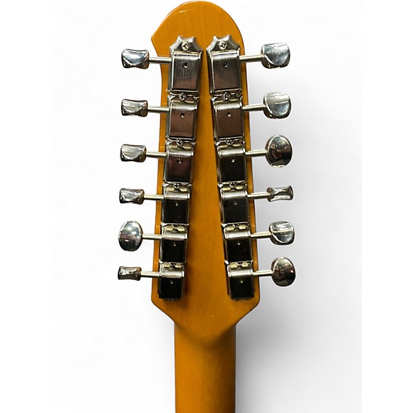 Used Fender stratocaster 12 3 Color Sunburst Solid Body Electric Guitar