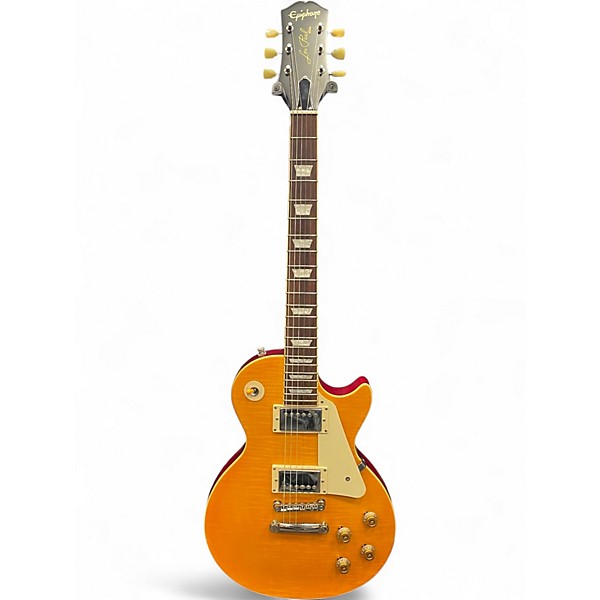 Used Epiphone 1959 Les Paul Standard Outfit Limited-Edition Lemonburst Solid Body Electric Guitar