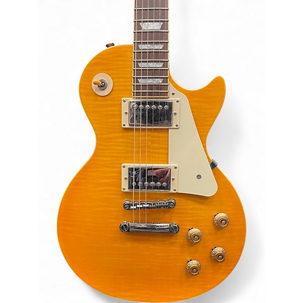 Used Epiphone 1959 Les Paul Standard Outfit Limited-Edition Lemonburst Solid Body Electric Guitar