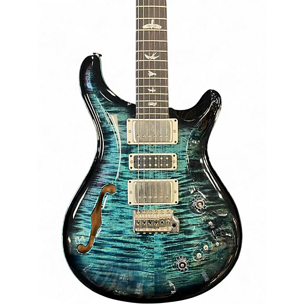 Used PRS Semi-Hollow Cobalt Smokeburst Solid Body Electric Guitar