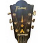 Vintage 1960s Framus 74K Brown Sunburst Acoustic Guitar