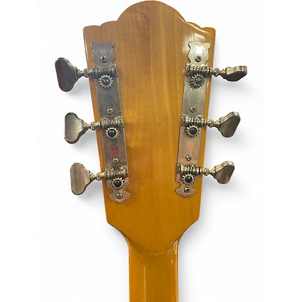 Vintage 1960s Framus 74K Brown Sunburst Acoustic Guitar