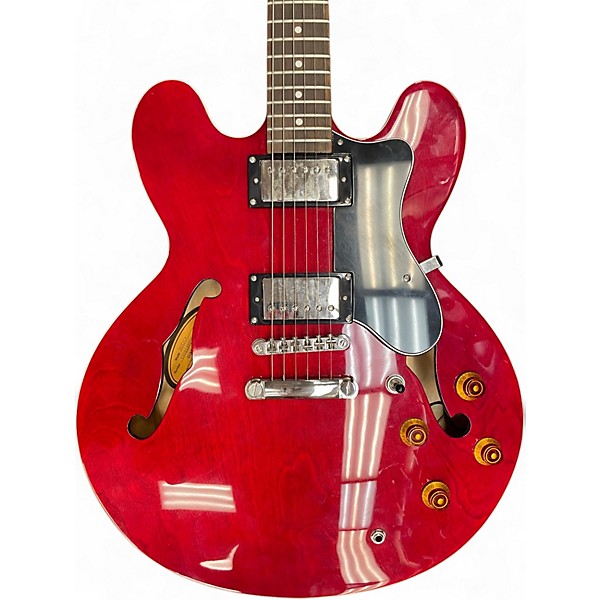 Used Epiphone Dot CHERRY Hollow Body Electric Guitar