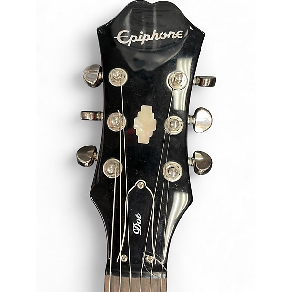 Used Epiphone Dot CHERRY Hollow Body Electric Guitar