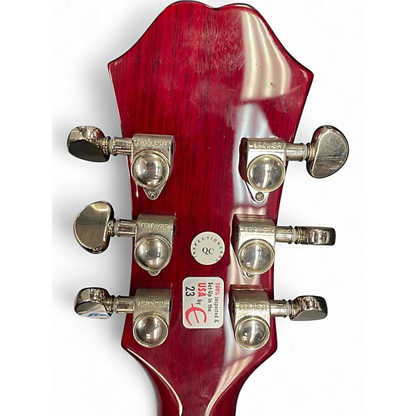 Used Epiphone Dot CHERRY Hollow Body Electric Guitar