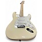 Used Fender American Standard Stratocaster White Blonde Solid Body Electric Guitar