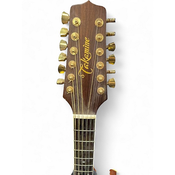 Vintage 2000s Takamine F400 Natural 12 String Acoustic Guitar