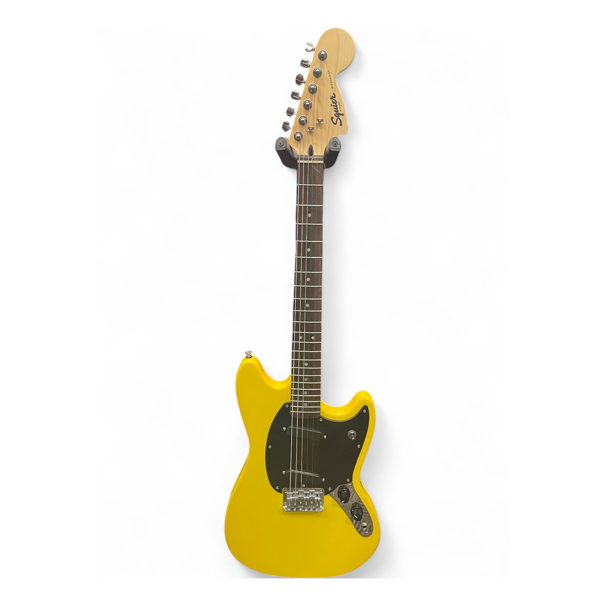 ギター Squire Mustang Modified Used Squier Sonic Mustang Graffiti Yellow Solid Body