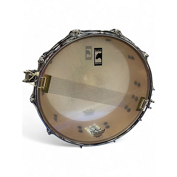 Used Mapex 14X2.5 Black Panther Velvatone Snare 2 Tone Sunburst Drum