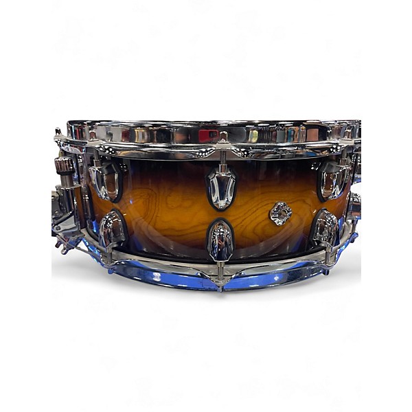 Used Mapex 14X2.5 Black Panther Velvatone Snare 2 Tone Sunburst Drum