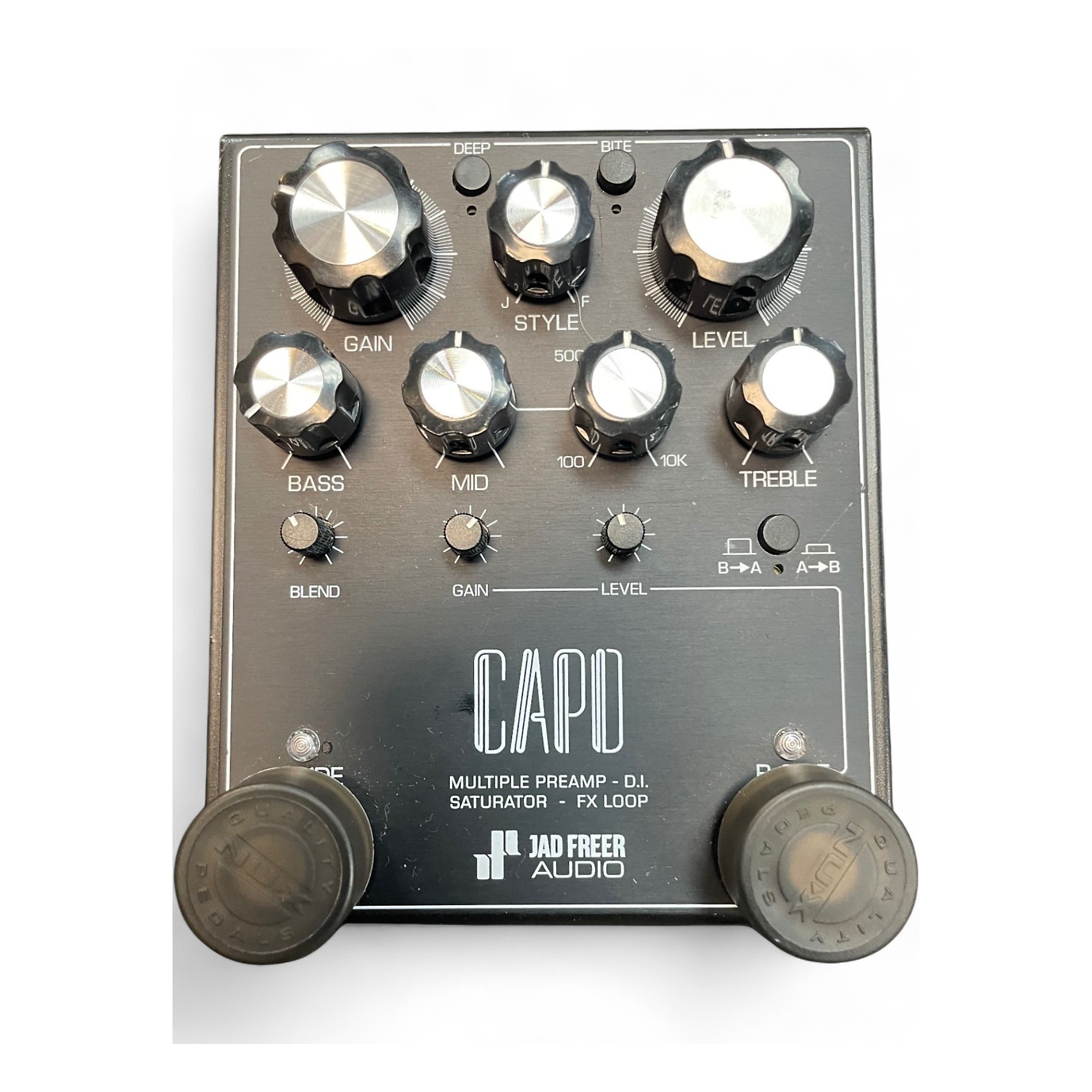 Used Jad Freer Audio capo multiple preamp Effect Pedal