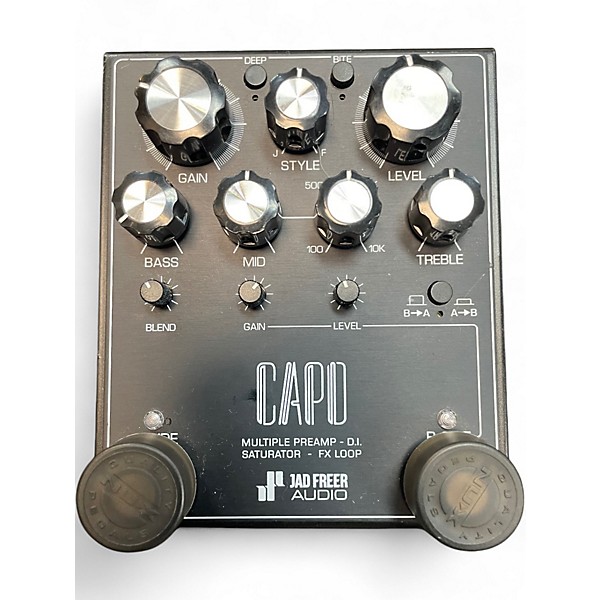 JAD FREER AUDIO CAPO ベース エフェクター プリアンプ CAPO – Multiple Preamp | Jad Freer Audio