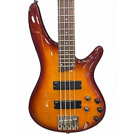 Used Ibanez SR370 NATURAL BURST Electric Bass Guitar