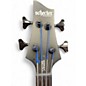 Used Schecter Guitar Research STILETTO STEALTH Black Electric Bass Guitar
