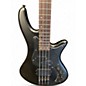 Used Schecter Guitar Research STILETTO STEALTH Black Electric Bass Guitar