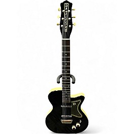 Used Danelectro 56 U2 Black Hollow Body Electric Guitar