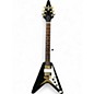 Used Epiphone 1958 Korina Flying V Black Solid Body Electric Guitar thumbnail