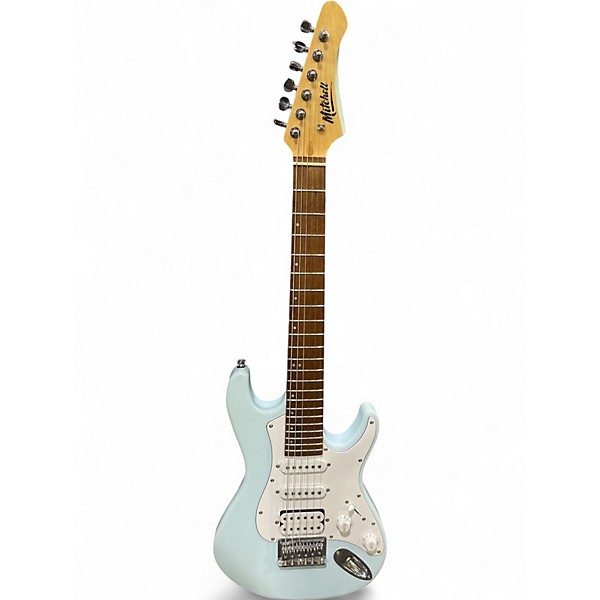 Used Mitchell TD100 Short Scale POWDER BLUE Solid Body Electric Guitar