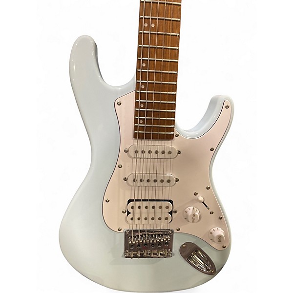 Used Mitchell TD100 Short Scale POWDER BLUE Solid Body Electric Guitar