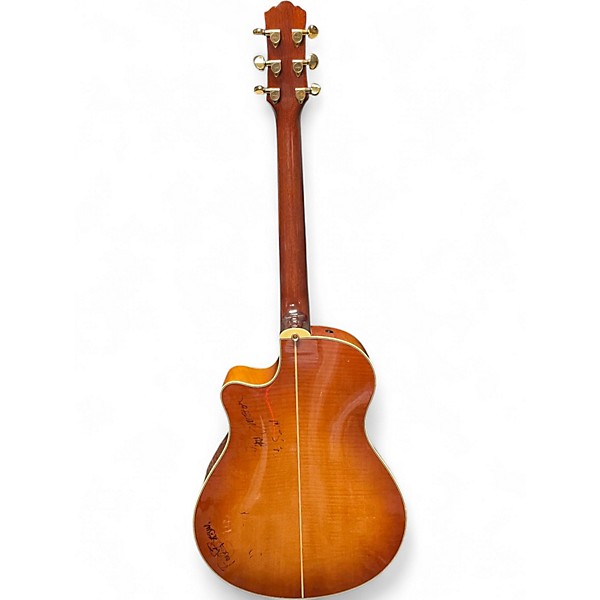 Used Yamaha apx10d Natural Acoustic Electric Guitar