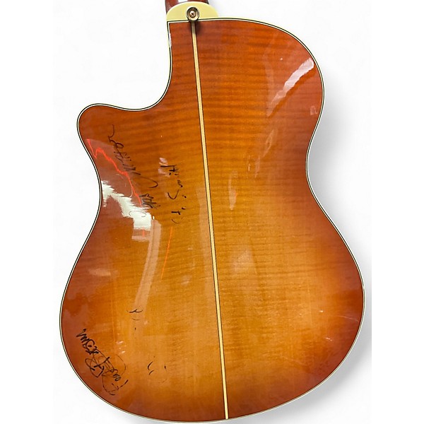 Used Yamaha apx10d Natural Acoustic Electric Guitar