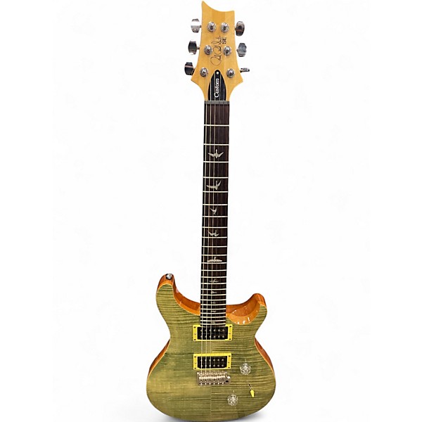 Used PRS SE CUSTOM TRAMPAS GREEN Solid Body Electric Guitar