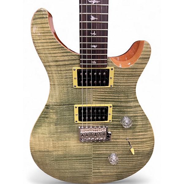 Used PRS SE CUSTOM TRAMPAS GREEN Solid Body Electric Guitar